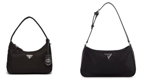 guess vs prada logo|does guess copy Prada.